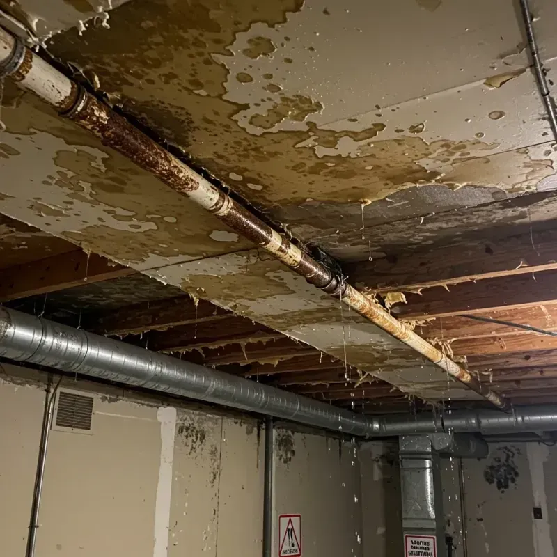 Ceiling Water Damage Repair in Machesney Park, IL