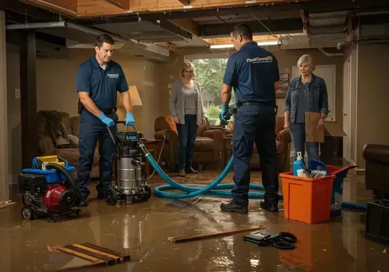 Basement Water Extraction and Removal Techniques process in Machesney Park, IL